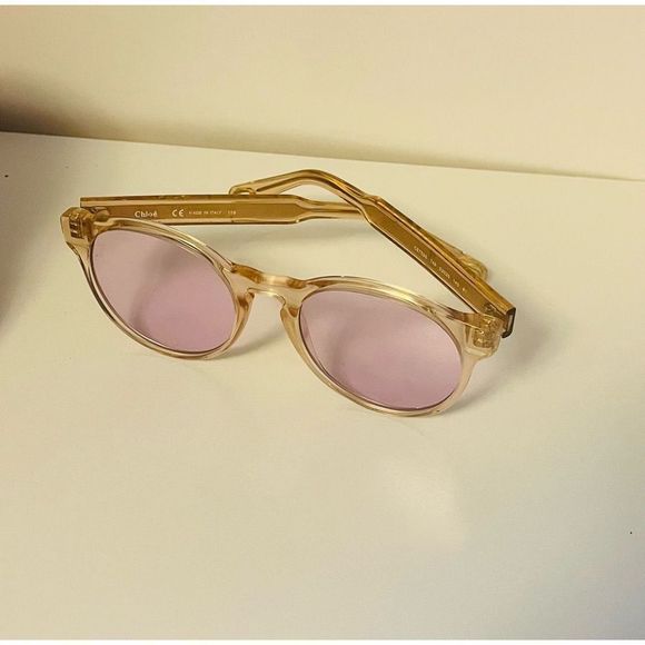 Chloé Accessories - Chloé WILLOW CE753S Round Light Pink Ladies Sunglasses